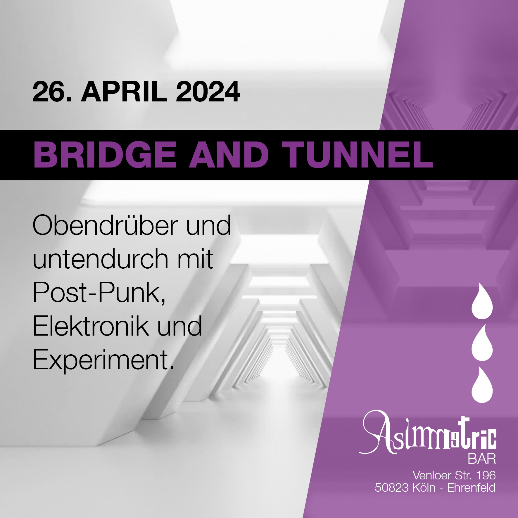 Bridge and Tunnel - Asimmetric Bar - 26.4.2024