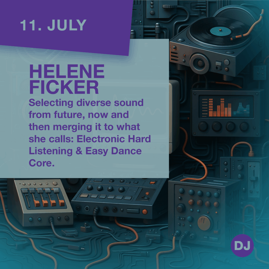 Helene Ficker DJ Set - 11.7.2025 - ASIMMETRIC BAR | Venloer Str. 196 | 50823 Köln