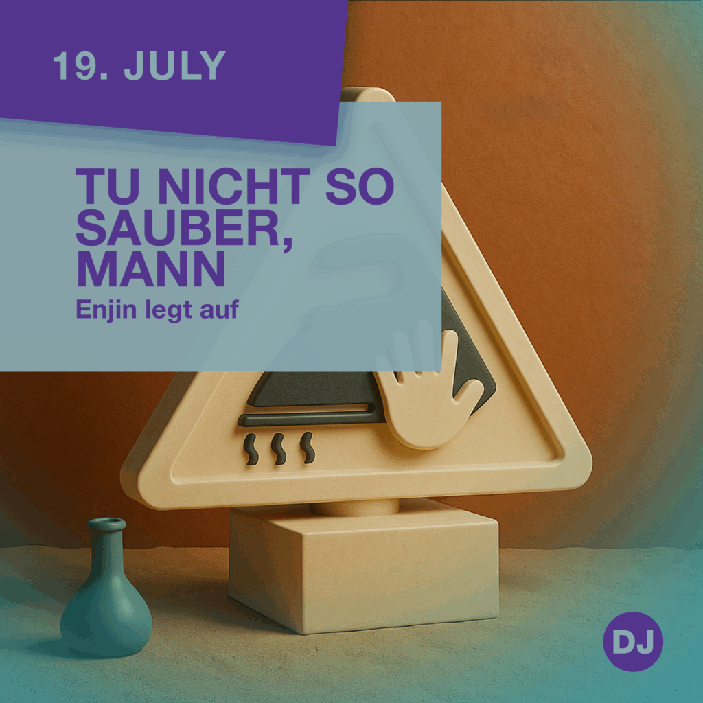 Enjin legt auf - DJ Set - 19.07.2025 - ASIMMETRIC BAR | Venloer Str. 196 | 50823 Köln