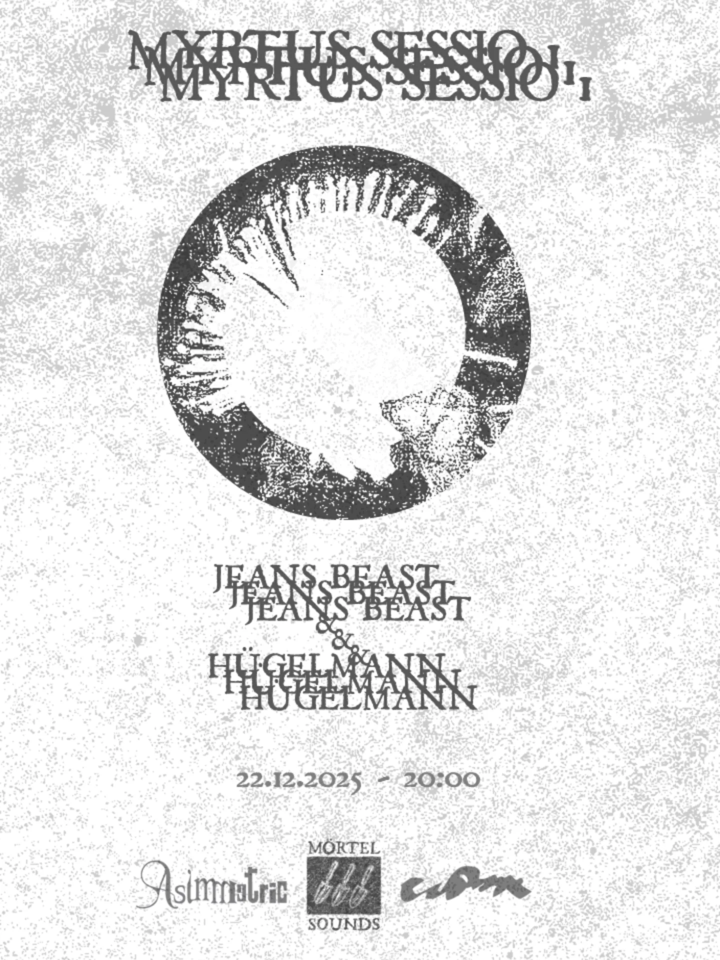 Myrtus Session #1 - 22.12.2025 | ASIMMETRIC BAR | Venloer Str. 196 | 50823 Köln