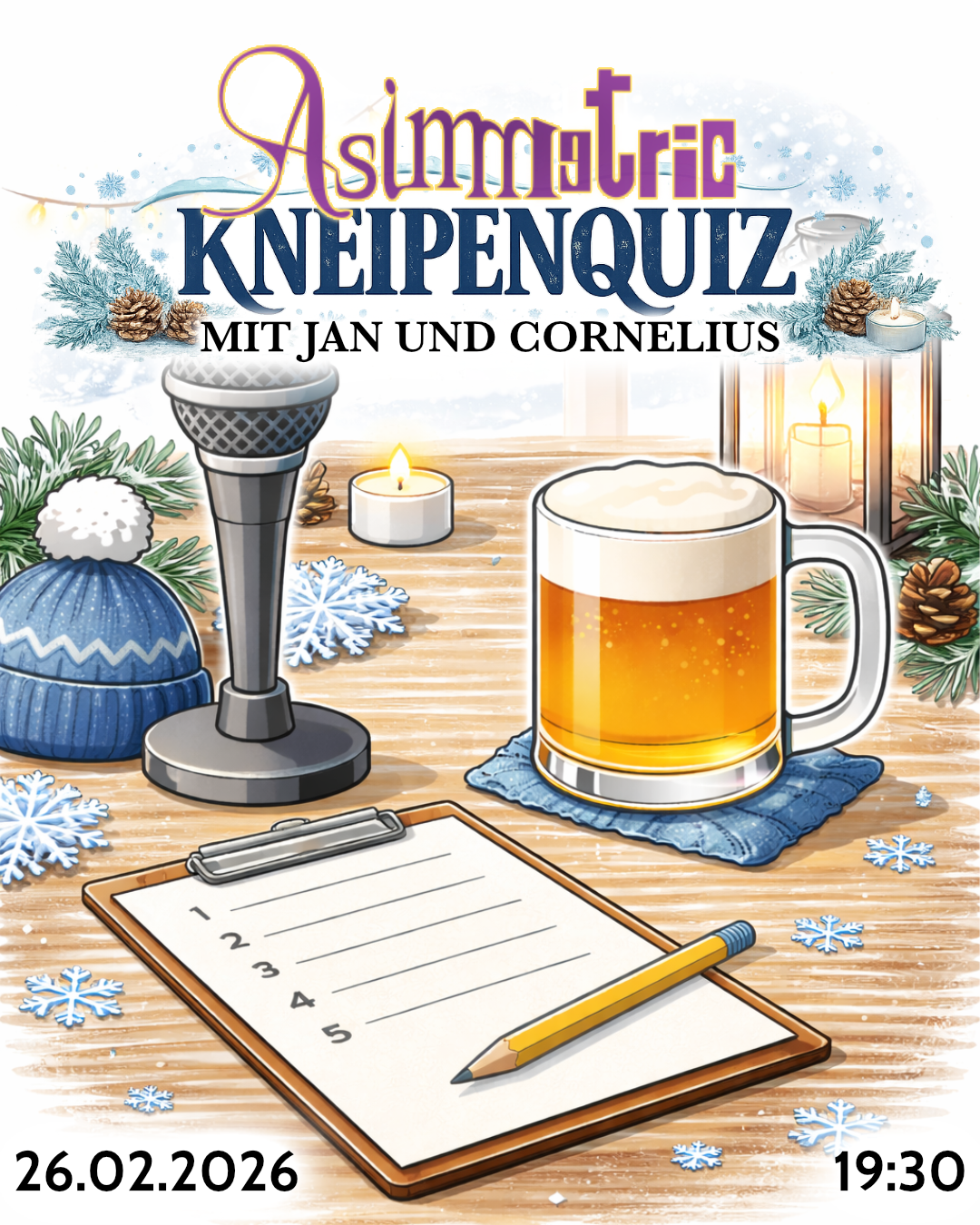 Asimmetric Kneipenquiz